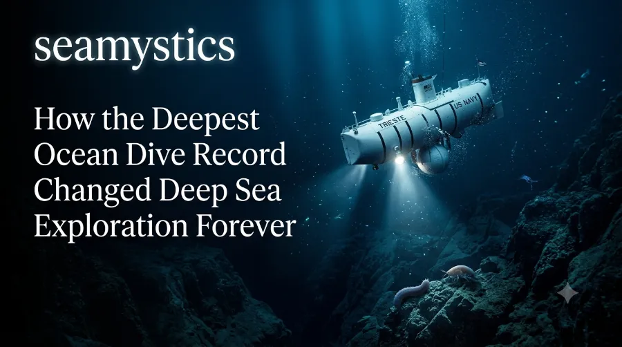 deepest ocean dive record