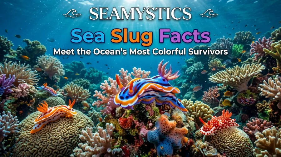 Colorful sea slug species facts