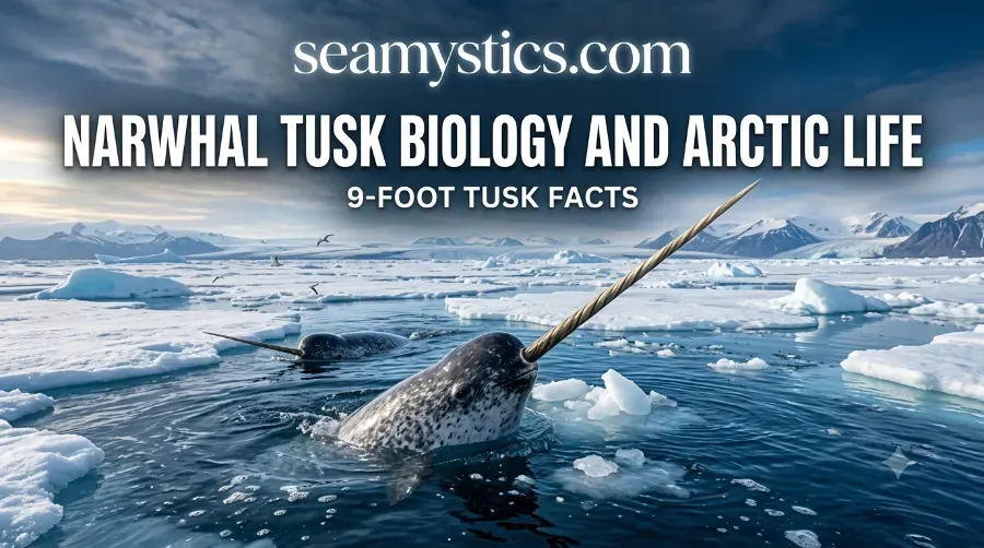 Narwhal tusk biology and Arctic life