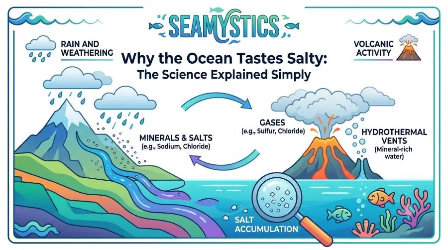 Why the Ocean Tastes Salty
