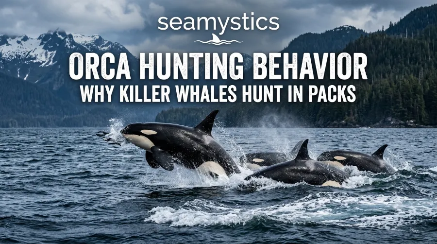 orca whale hunting behavior