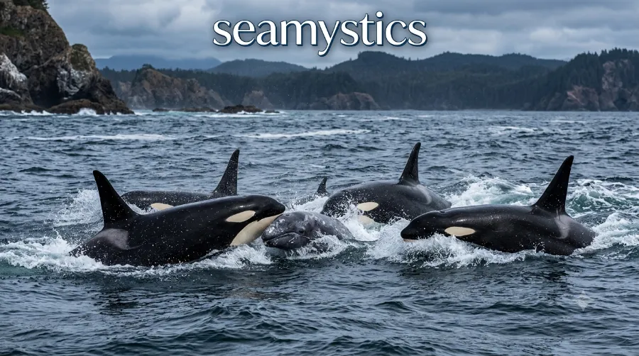orca whale hunting behavior