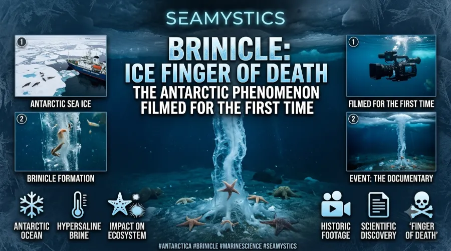 brinicle ice finger.