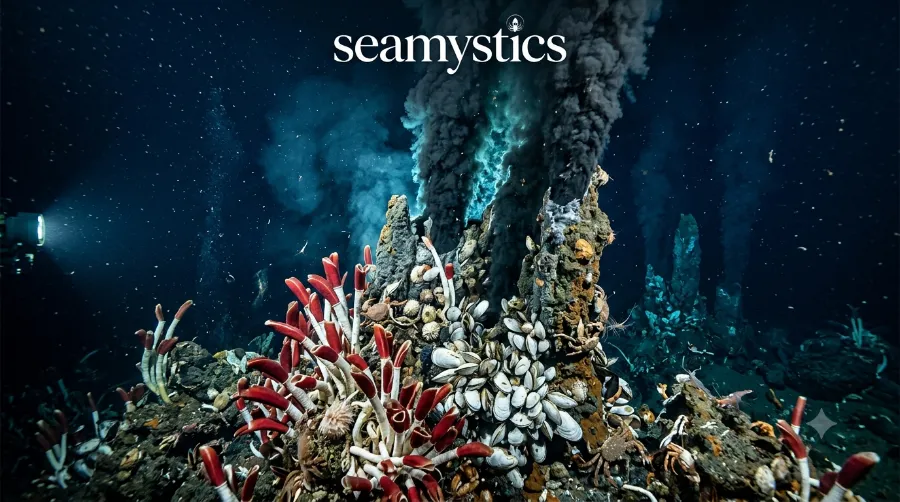 hydrothermal vent ecosystem facts