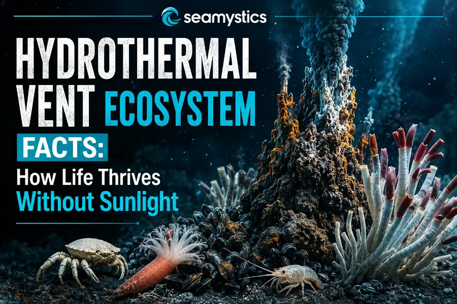 hydrothermal vent ecosystem facts