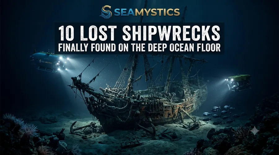 lost shipwrecks ocean floor