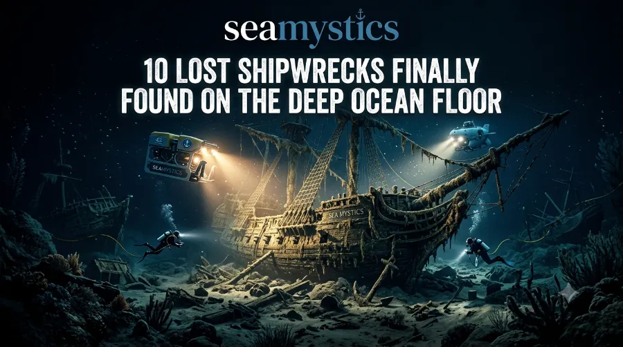 lost shipwrecks ocean floor