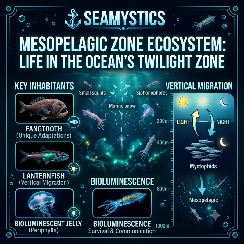mesopelagic zone ecosystem