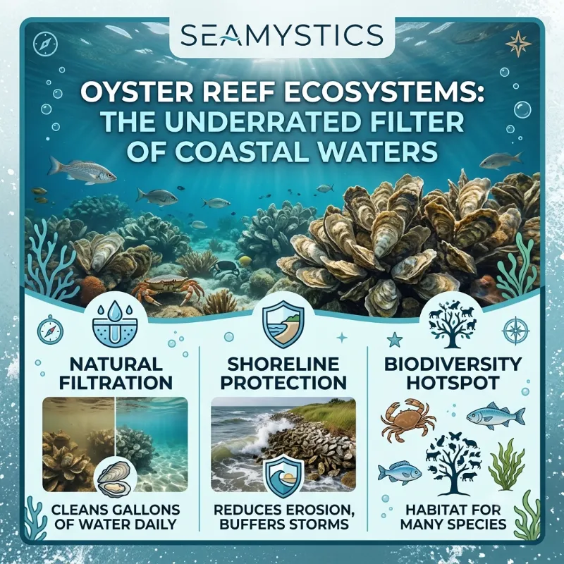oyster reef ecosystem..