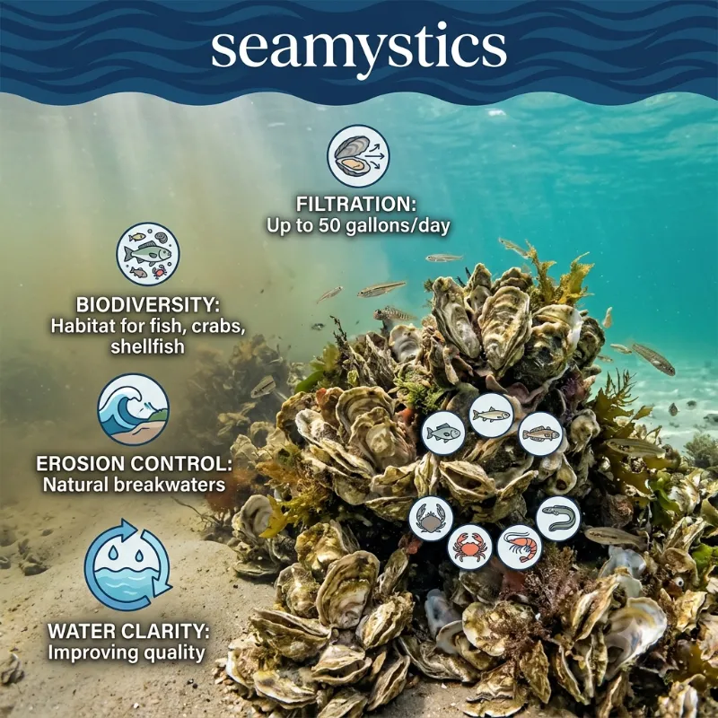 oyster reef ecosystem..