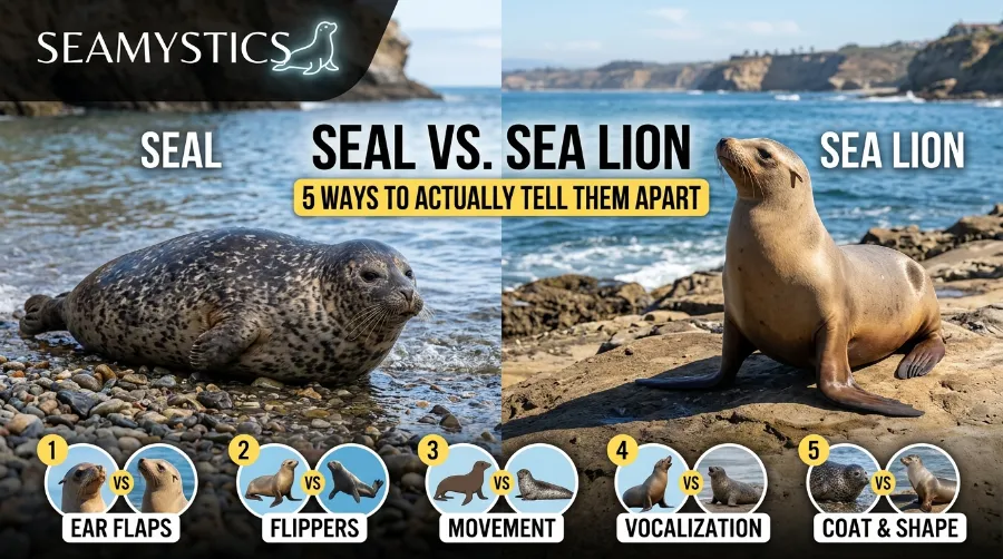 seal vs sea lion
