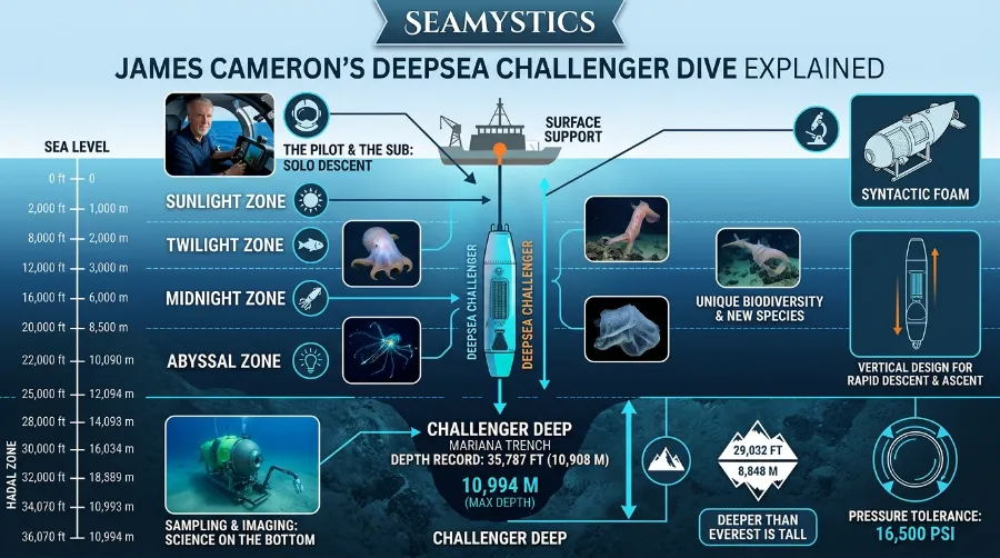 James Cameron dive.
