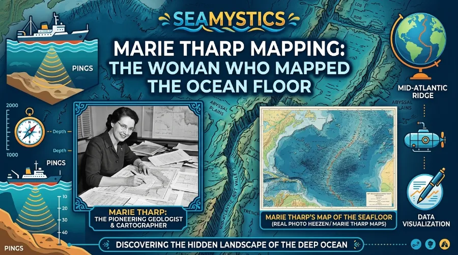 Marie Tharp mapping