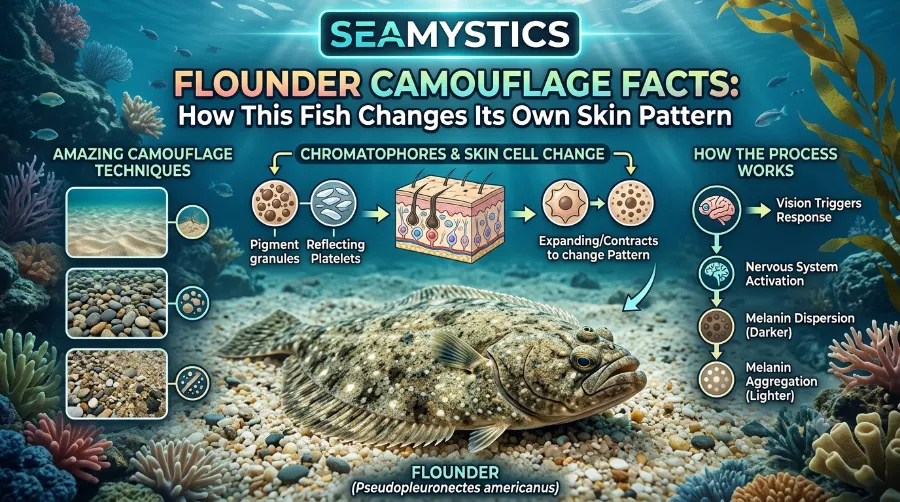 flounder camouflage facts