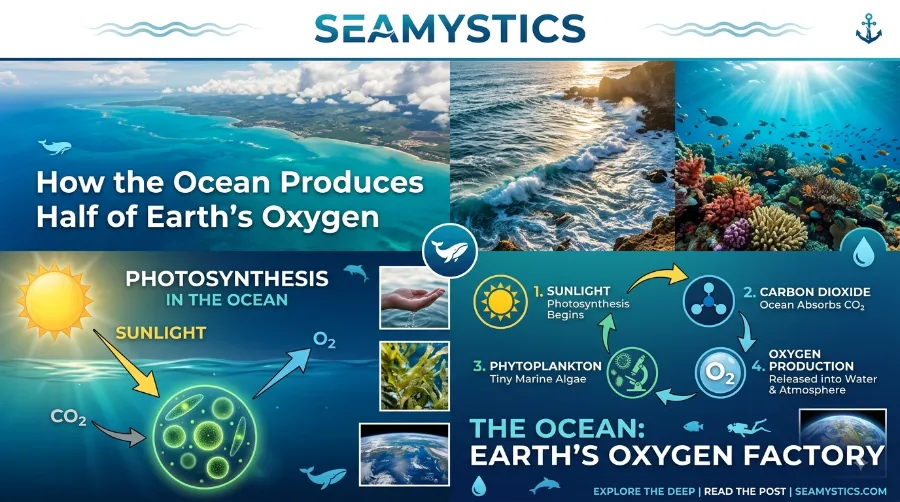 ocean oxygen production.