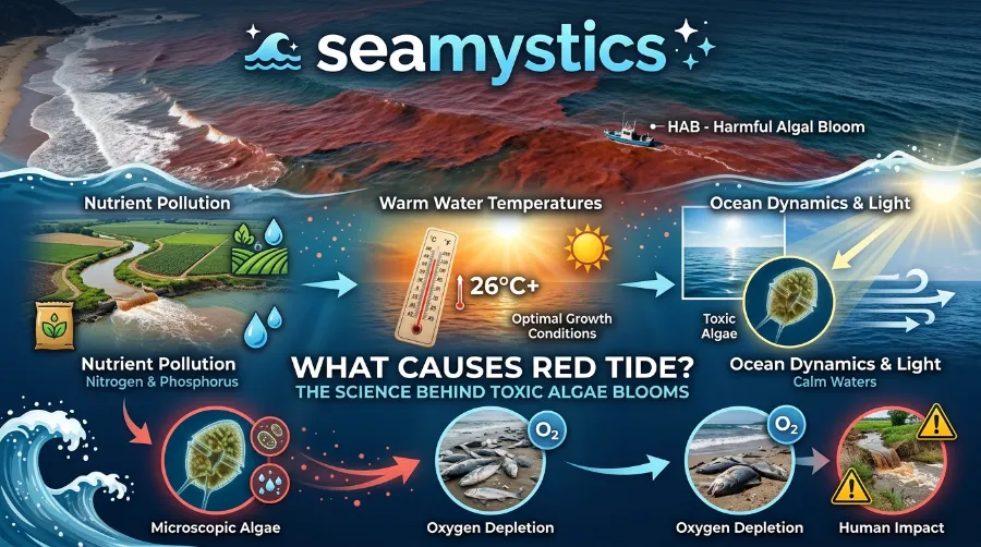 red tide causes