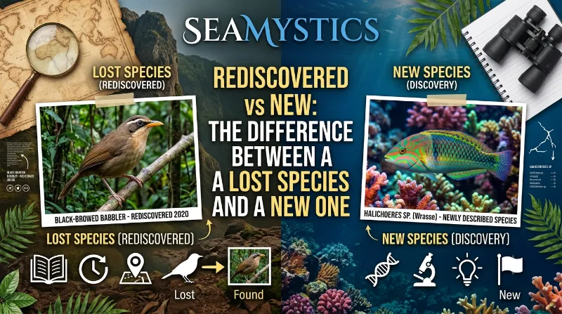 rediscovered marine species
