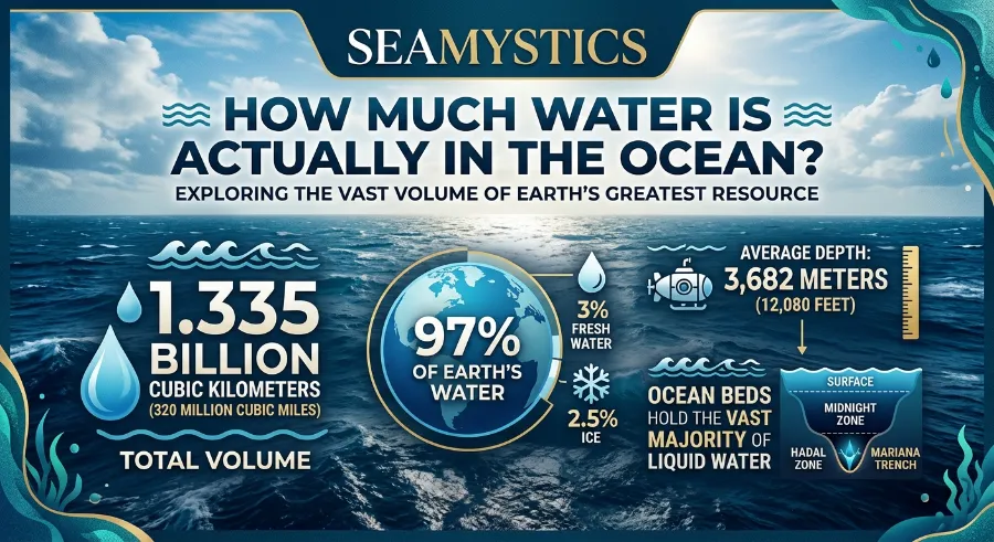 total ocean volume