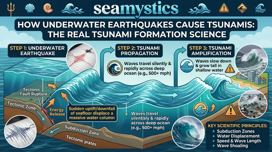 tsunami formation science