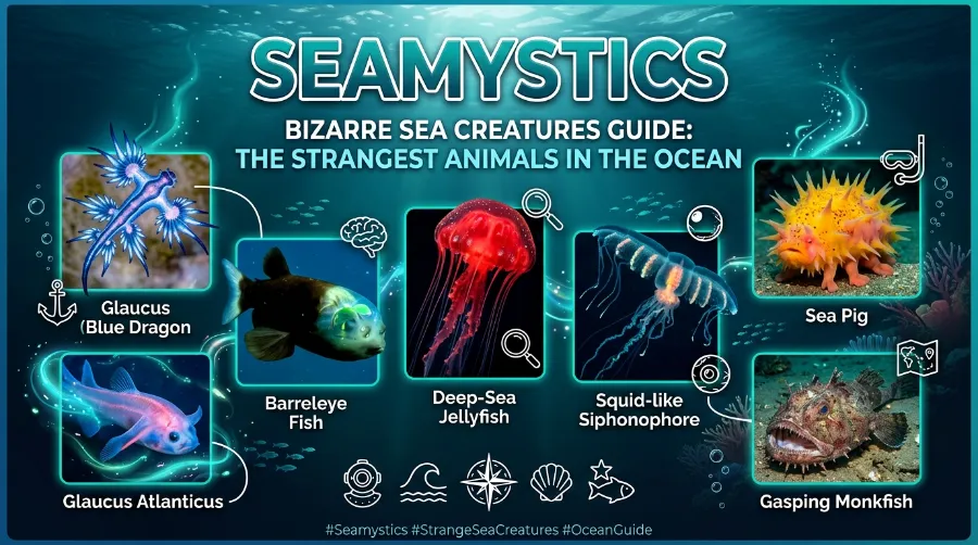 bizarre sea creatures