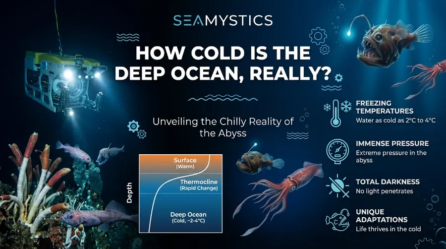 deep ocean temperature
