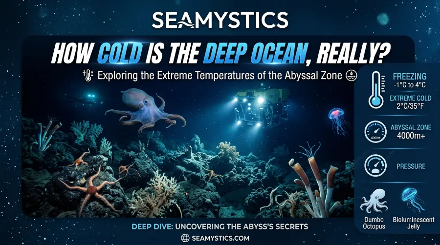 deep ocean temperature