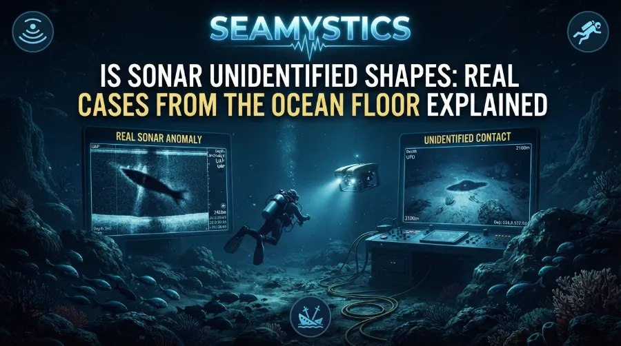 sonar unidentified shapes