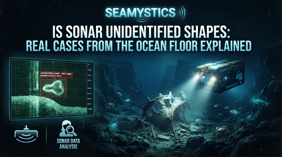 sonar unidentified shapes