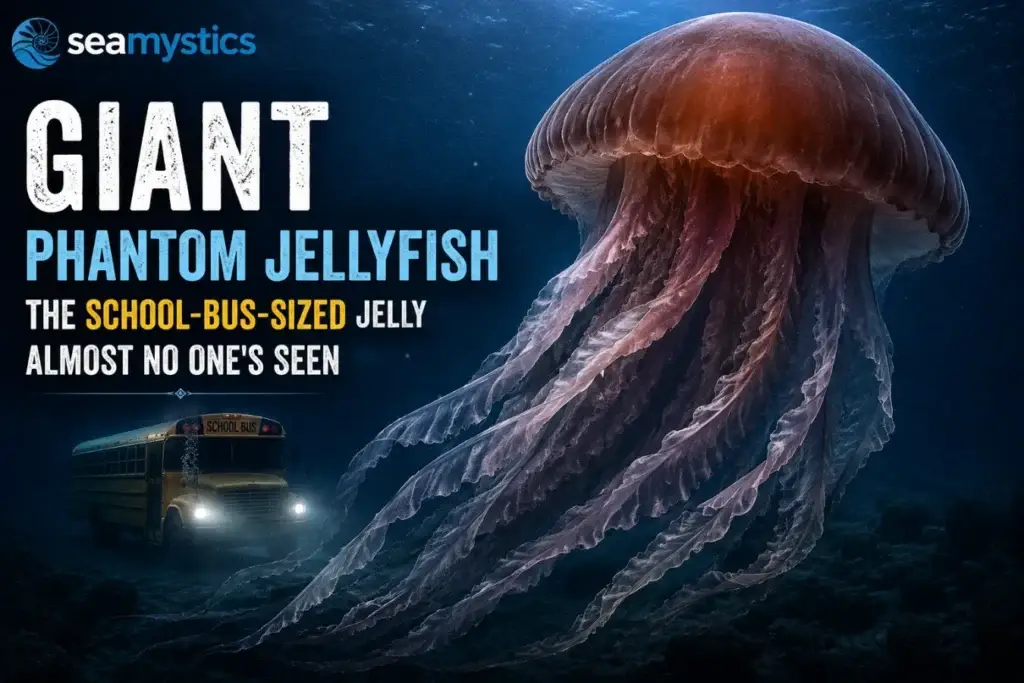 Giant phantom jellyfish the school-bus-sized jelly almost no one's seen