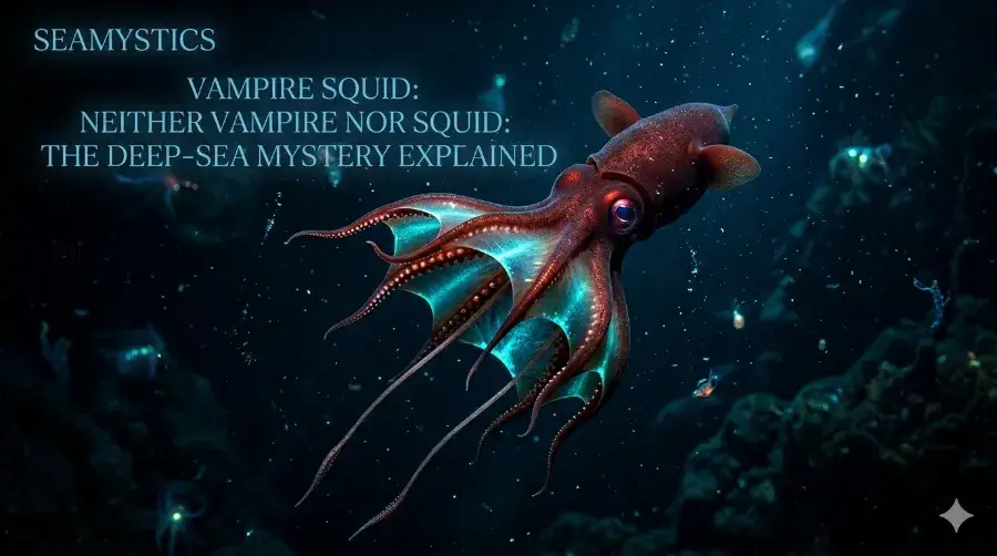 Vampire squid neither vampire nor squid