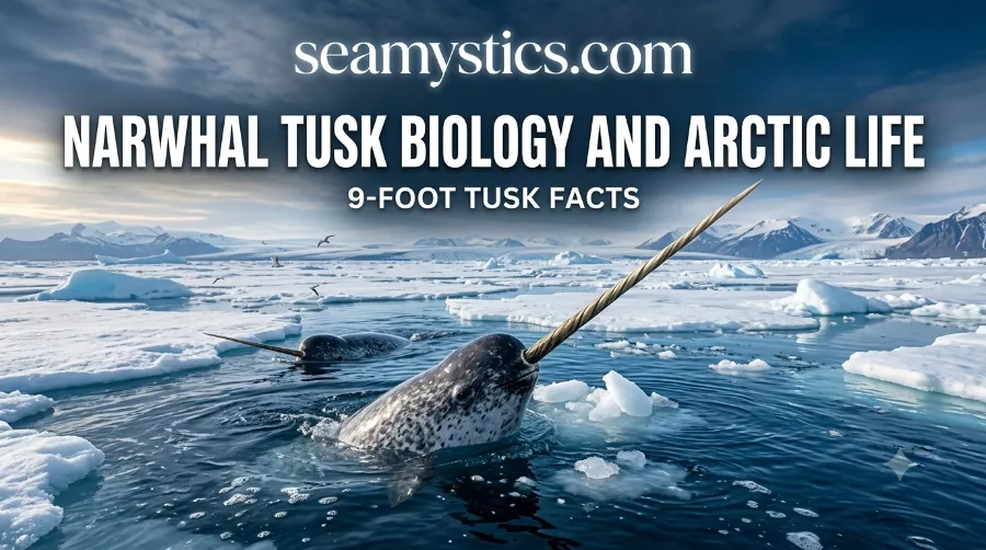 Narwhal tusk biology and Arctic life