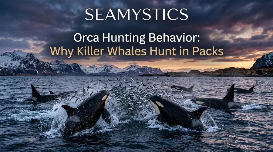 orca whale hunting behavior