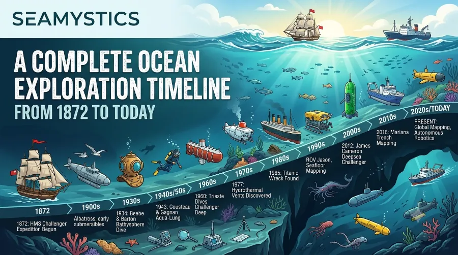 ocean exploration timeline facts