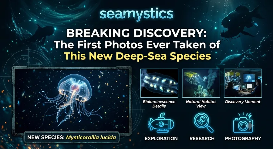 first photos new species