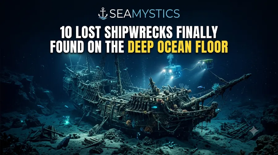 lost shipwrecks ocean floor