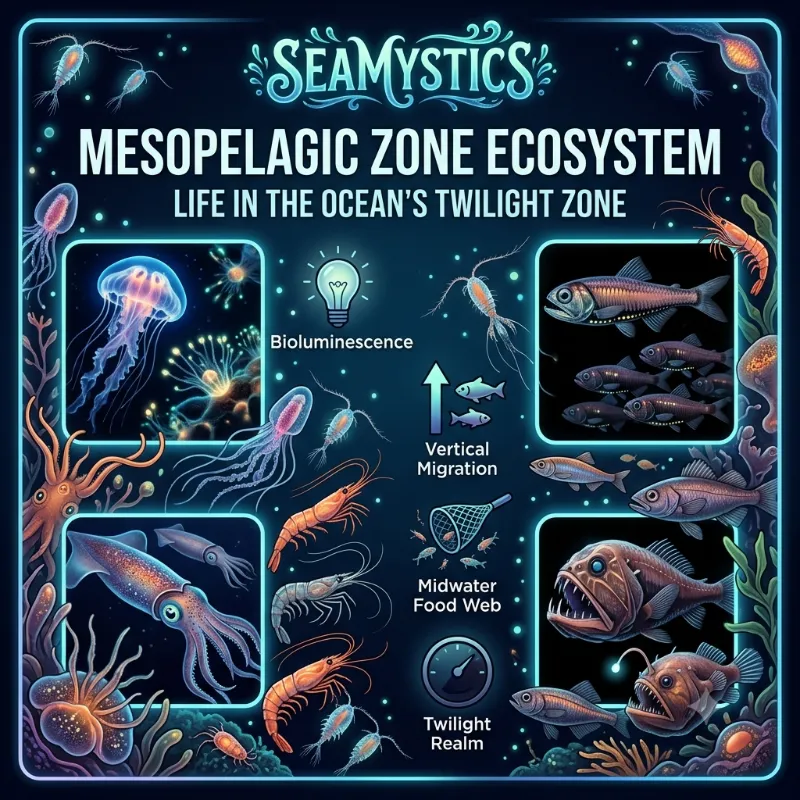 mesopelagic zone ecosystem