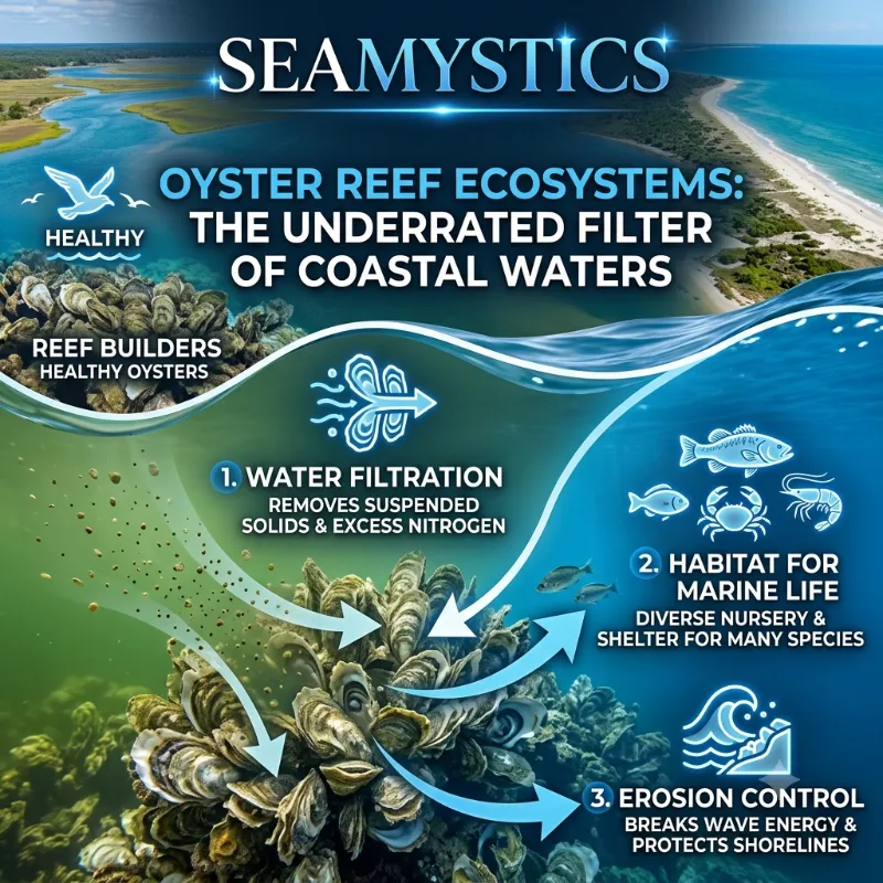 oyster reef ecosystem..