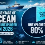 percentage of ocean still unexplored