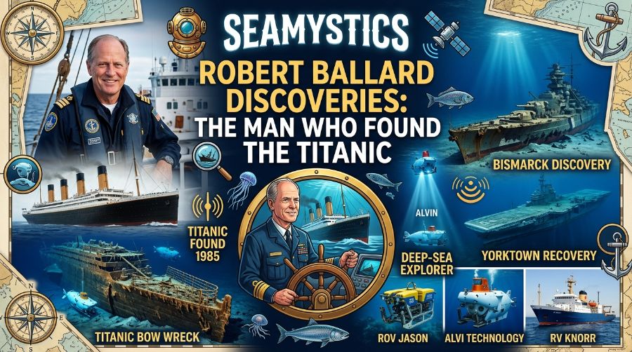 Robert Ballard discoveries