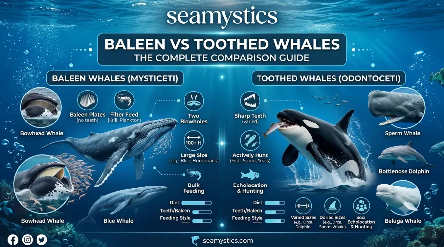 baleen toothed whales