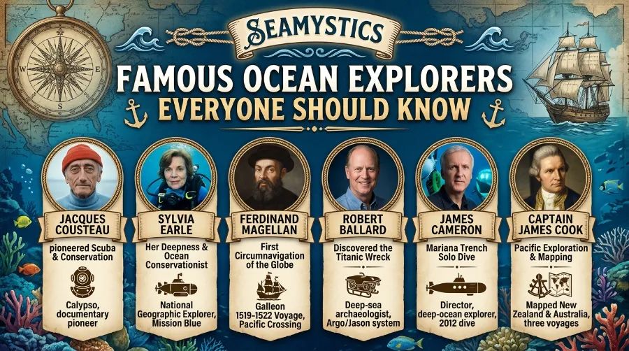 famous ocean explorers