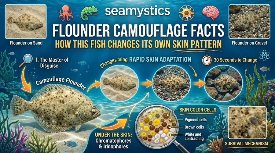 flounder camouflage facts
