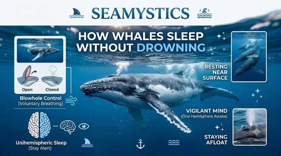 how whales sleep.