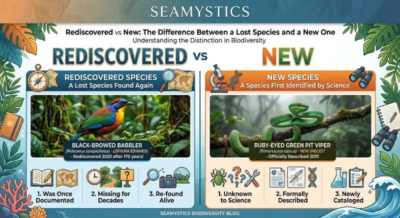 rediscovered marine species