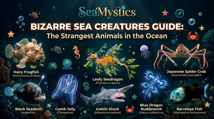 bizarre sea creatures