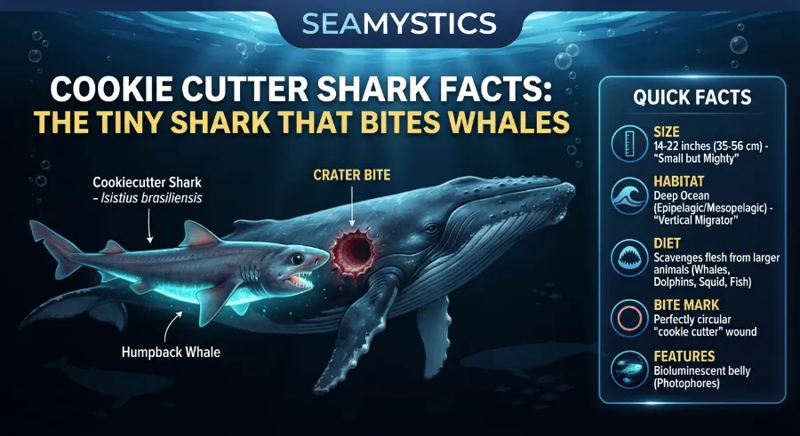 cookiecutter shark facts